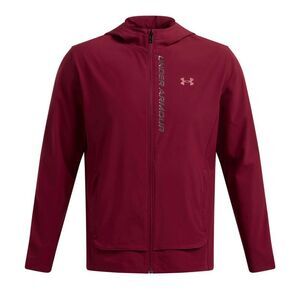 Under Armour Mens Outrun Track Jacket / Red